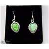 Image 1 : #44- AUSTRALIA TRIPLE OPAL GEMSTONE EARRINGS