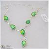 Image 1 : # 43-AUSTRALIA TRIPLE OPAL GEMSTONE NECKLACE