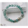 Image 1 : #8-FLORAL TURQUOISE BRACELET