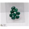 Image 1 : #57-NATURAL EMERALD GEMSTONES 66CT