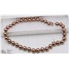 Image 1 : #33-SEA SHELL PEARL 12MM NECKLACE 17"