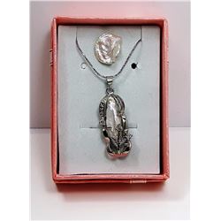 #9 - WHITE AKOYA CULTURED PEARL PENDANT