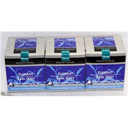 3 BOXES OF DILMAH TEA: ELEGANT EARL GREY TEA