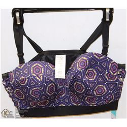 LADIES PURPLE SWIMWEAR TOP SIZE 1X  (MSRP $60)