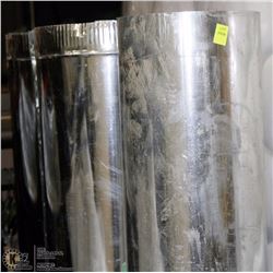 LARGE BUNDLE OF ROUND DUCTWORK