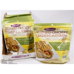 CASE OF CRUNCHMASTER MULTI-SEED CRACKERS