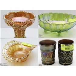 FEATURED ITEMS: CARNIVAL GLASS!