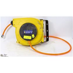 POWERFIST 30' RETRACTABLE AIR HOSE FOR SHOP