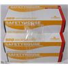 Image 1 : 5 BOXES OF MEDIUM LATEX DISPOSABLE GLOVES