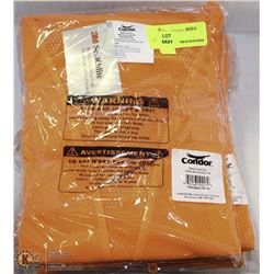 LOT OF 6 XL HI-VIZ CONDOR SAFETY VESTS