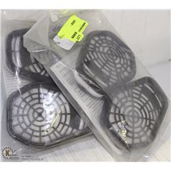 2 PAIRS OF SCOTT'S REPLACEMENT RESPIRATORS-742