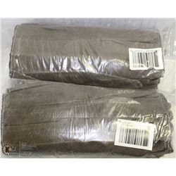 2 BUNDLES OF BROWN MULTIPURPOSE GLOVES