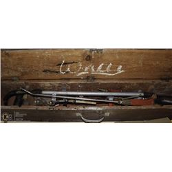 SUPREMA TORCH SET IN WOOD CASE WITH EXTRA VALVES