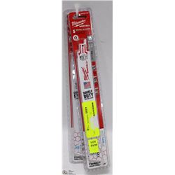LOT OF 10 MILWAUKEE THE TORCH METAL BANDSAW BLADES