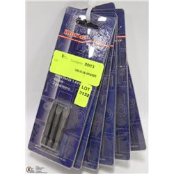 LOT OF 5 NEW WESTWARD TRIPLE DRIVE PACKS