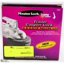 MASTERLOCK TRAILER COUPLER LOCK