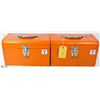 Image 1 : LOT OF 2 METAL TOOLBOXES