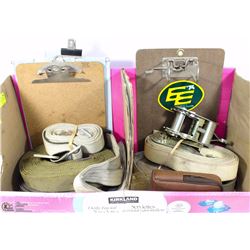 LOT OF ASSORTED HEAVY DUTY TIE STRAPS