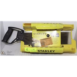 STANLEY MITRE BOX + SAW