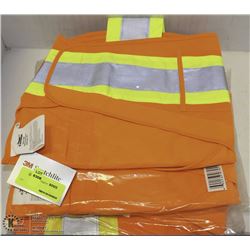 3 XL CONDOR SAFETY VESTS