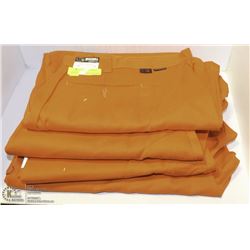 4 PAIRS BIGBILL ORANGE WORK PANTS