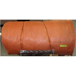 LARGE ORANGE INSULATED TARP
