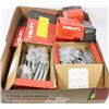 Image 1 : FLAT OF HILTI SPECIALIZED SCREWS/BOLTS/ANCHORS