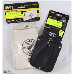 KUNY'S TOOL POUCH + KLEIN CANVAS ZIPPER BAG