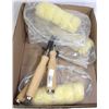 Image 1 : LOT OF 4, 6-3/4" PAINT ROLLERS W/ SCREW-BASE