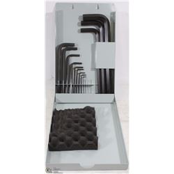 NEW EKLIND HEX-L 14 ALLEN KEY INDUSTRIAL SET