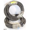 Image 1 : LOT OF 2 GREENLINE BLACK HOSE 5/8" X50' NEW