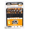 Image 1 : RIDGID 6PC WOODBORING BIT SET