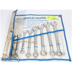 WESTWARD METRIC WRENCH SET