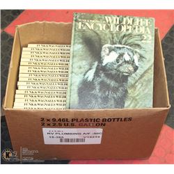 1974 FUNK WAGNALLS 22 VOL WILDLIFE ENCYCLOPEDIAS