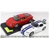 Image 1 : 2 CARS 1:18 DIE CAST - VIPER & FERARRI
