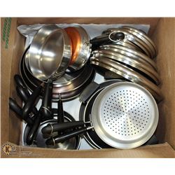 REVERE WARE 20 PIECE COOKWARE SET