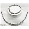 Image 2 : #7-STAINLESS STEEL MENS NECKLACE & BRACELET SET