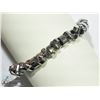 Image 1 : #10-STAINLESS STEEL MENS LINK BRACELET