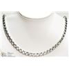 Image 1 : #12-STAINLESS STEEL MENS HEAVY CHAIN SET