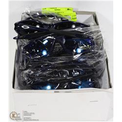 BOX OF OAKLEY REPLICA SUNGLASSES