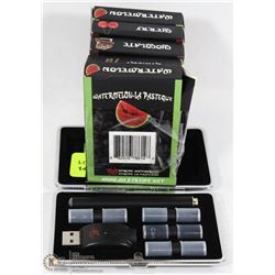 COSMO ECIGARETTE UNIT WHITE W/EXTRA 25 ASST FLAVOR