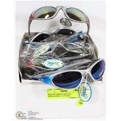 BOX OF OAKLEY REPLICA SUNGLASSES - 2 COLORS