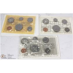 LOT OF 3 RCM UNCIRCULATED MINT SETS 1983 1984