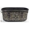 Image 1 : LARGE METAL DECORATIVE PLANTER