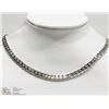 Image 1 : #32-STERLING SILVER MEN'S CHAIN NECKLACE
