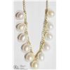 Image 1 : #41-10K YELLOW GOLD FRESHWATER PEARL NECKLACE