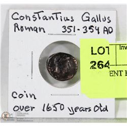 ANCIENT ROMAN COIN 351-354 AD