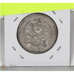 1962 CANADIAN 50 CENT COIN