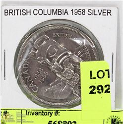 1958 DEATH TOTEM SILVER DOLLAR