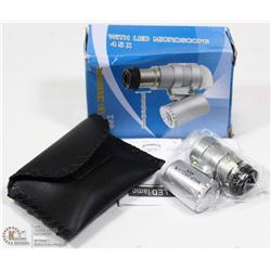 NEW 45X MICROSCOPE WITH BUILT IN LED LAMP